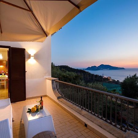 Appartement Il Nido Del Gabbiano à Massa Lubrense Extérieur photo