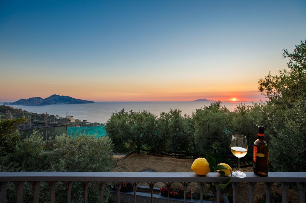 Appartement Il Nido Del Gabbiano à Massa Lubrense Extérieur photo